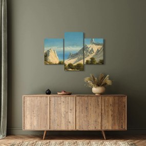 Tablou - Georg Emil Libert, View of Sommerspiret, the Cliffs of Møn, reproducere (90x60 cm)