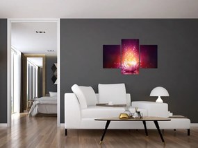 Tablou cu floare de lotus (90x60 cm)