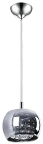Pendul modern diametru 13cm, CRYSTAL P0076-01A-F4FZ