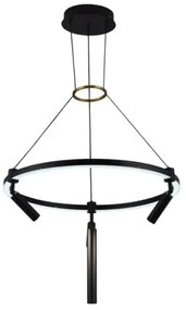 Lustră LED dimabilă pe cablu LED/85W/230V 3000-6500K + telecomandă