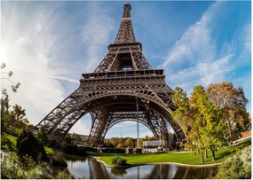 Tablou - Turnul Eiffel colorat (70x50 cm)