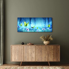 Tablou - Poiană mistică de pădure (120x50 cm)