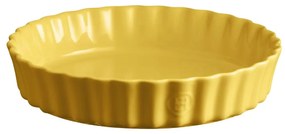 Formă de copt din ceramică Emile Henry, ⌀ 24 cm, galben deschis