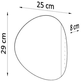 Aplică SENSES 2xG9/40W/230V albă Sollux SL.0934