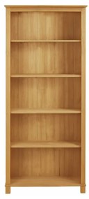 Bibliotecă în culoare naturală din lemn de pin 77x171 cm Pivo – Støraa