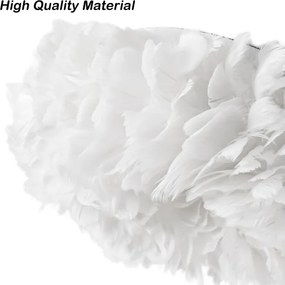Brilagi - Plafonieră FEATHER 3xE27/40W/230V, Ø 40 cm, albă