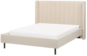 Pat matrimonial 140 cm Vue (boucle bej) (cu somieră). 1076452