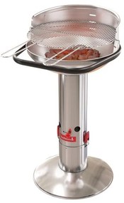 Barbecook BC-CHA-1005 Loewy 50 SST grătar cu cărbune din oțel inoxidabil, 51,5x56x99cm