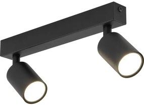 Spot NEX 2xGU10/10W/230V negru