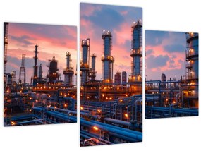 Tablou - Instalație industrială (90x60 cm)