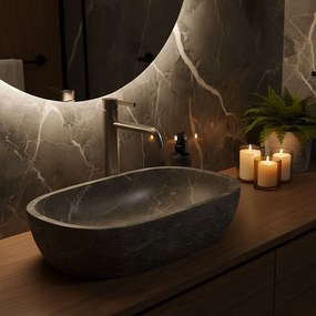 Baterie pentru baie Rea Foster Brush Nickel High