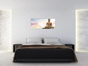 Tablou - Buddha care supraveghează pământul (120x50 cm)