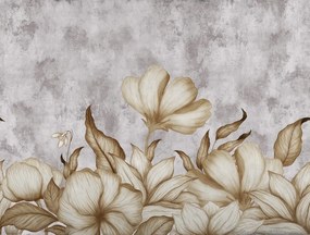 Tapet Floral Fantasy, Gray, Rebel Walls