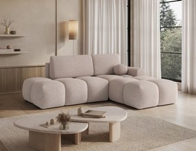 Colțar extensibil dreapta ELTAP Vittario 227 x 170 cm | Xillar 20 bej | ladă depozitare | funcție pat