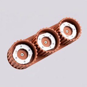 Sollux SL.2632 - Spot AURA 3xGX53/10W/230V portocaliu
