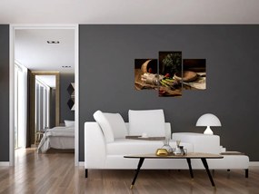 Tablou cu sparanghel pe masă (90x60 cm)