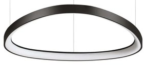 Lustra LED suspendata design circular Gemini sp d061 dali/push negru