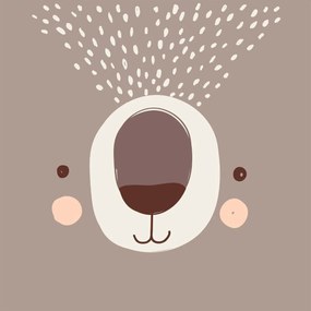 Lenjerie de pat copii, Bear, 140 x 200 cm