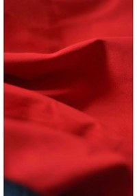 Set Fotoliu Matusalem cu Otoman (suport picioare), Material Textil - Montana Red