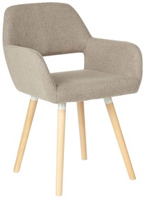 Set 2 buc. scaune pentru sufragerie Chico (maro deschis). 1009916
