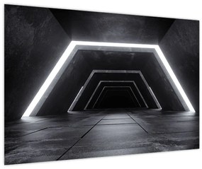 Tablou - Tunel futurist (90x60 cm)