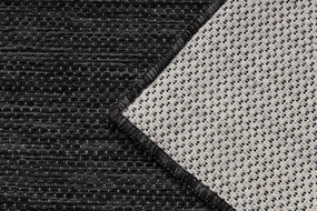 Covor SISAL SION A5165A Melanj țesute plate negru