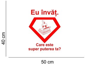 Sticker perete Care este Puterea Ta