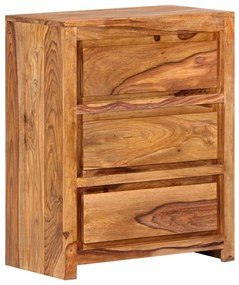 Dulap cu sertare, 60x33x75 cm, lemn masiv de acacia lemn masiv de acacia
