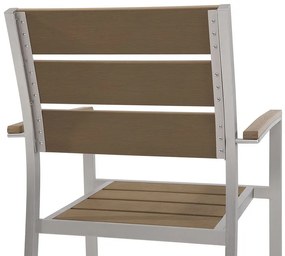Set de masă pentru grădină Vero (lemne deschis). 1011616