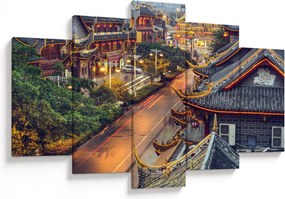 Tablou - Qintai Road, Chengdu, China (150x105 cm)