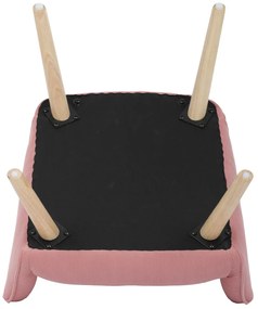 Fotoliu cu spătar înalt PINK2, roz