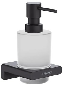 Dispenser sapun lichid Hansgrohe AddStoris, 200 ml, negru mat - 41745670