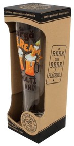 Pahar bere Să curgă berea. La mulți ani! 500ml