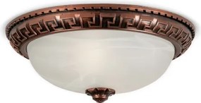 Brilagi - Plafonieră FRESCO 2xE27/40W/230V Ø 30 cm culoare cupru