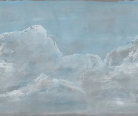 Fototapet, Up in the Clouds, Blue, Rebel Walls