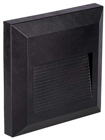Corp de iluminat LED de exterior pentru scări LED/2W/230V IP65 4000K negru