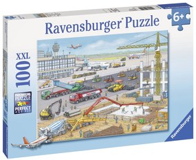 PUZZLE SANTIER AEROPORT, 100 PIESE - RAVENSBURGER (RVSPC10624)