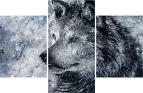Tablou - Lupul din desene animate (90x60 cm)