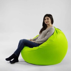 Fotoliu Relaxo XL, Material impermeabil - Verde neon