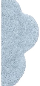 Covor pentru copii albastru deschis lavabil/țesut manual din bumbac 70x100 cm Mini Dream – Lorena Canals