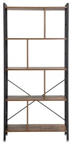 Biblioteca Vintage, Maro Rustic, 154,5 x 74 x 30 Cm