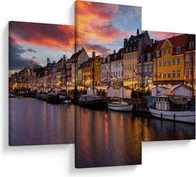 Tablou - Nyhavn, Copenhaga (90x60 cm)