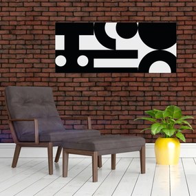 Tablou - Abstracție geometrică N⁰3 (120x50 cm)