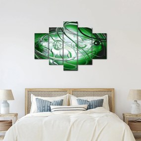 Tabloul abstract verde (150x105 cm)
