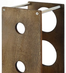 Suport decorativ pentru vin Vanute 7 (Nuc) . 1093690