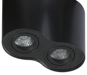 Spot aplicat tavan/plafon stil modern Bross 2 Black/BK