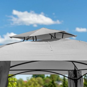 Foișor de grădină Gavi 2 grafit