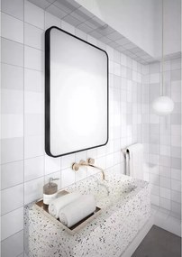 Oglinda dreptunghiulara Dubiel Vitrum Niko Black 50x70 cm