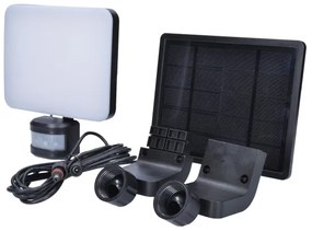 Solight WO785 - Proiector solar LED 11W cu senzor, 3,7V 4400mAh IP54