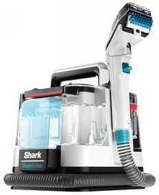 Aspirator curatare pete Shark StainStriker PX200EUT, 450W, 0.72 L, Portabil, Furtun flexibil, 5 atasamente, Alb